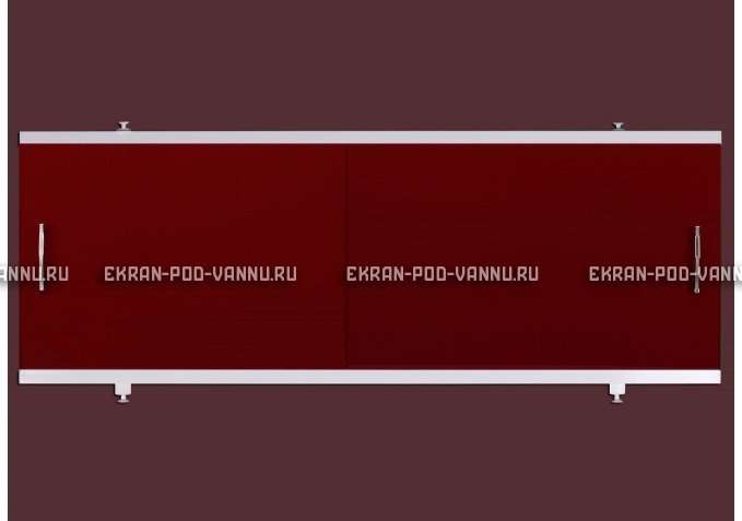 Экран EUROPLEX Универсал бордо под трубы – купить по цене 6250 руб. в интернет-магазине в городе Пенза картинка 1