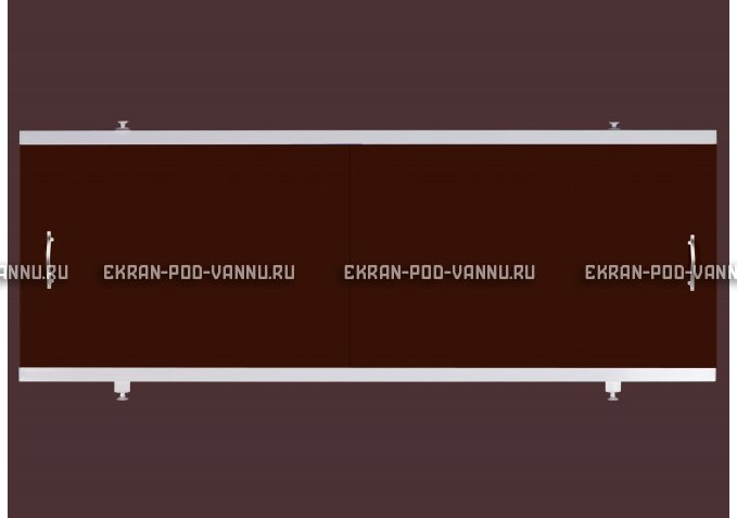 Экран EUROPLEX Универсал шоколад под трубы – купить по цене 6250 руб. в интернет-магазине в городе Пенза картинка 1