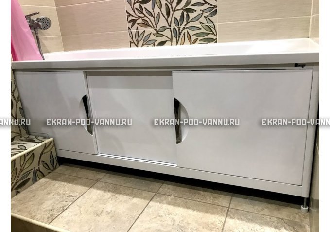 Экран из МДФ EMMY Малибу 130 в алюминиевой раме – купить по цене 6750 руб. в интернет-магазине в городе Пенза картинка 1