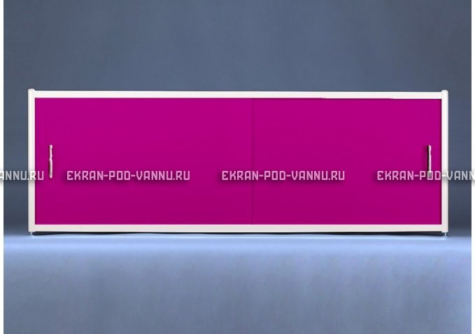 Экран раздвижной EUROPLEX Комфорт фиолетовый – купить по цене 6250 руб. в интернет-магазине в городе Пенза картинка 1