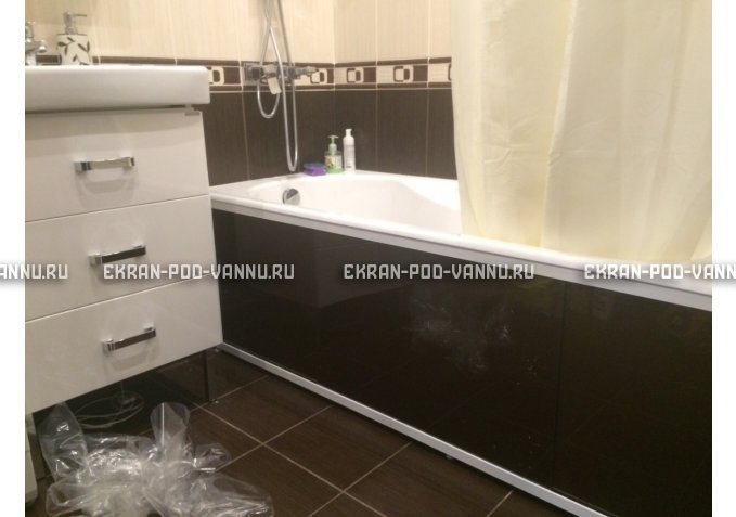Раздвижной экран EUROPLEX Комфорт шоколад – купить по цене 6750 руб. в интернет-магазине в городе Пенза картинка 3