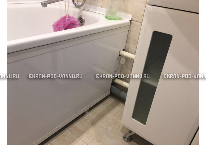 Экран под трубы EUROPLEX Универсал белый высокий – купить по цене 6550 руб. в интернет-магазине в городе Пенза картинка 1