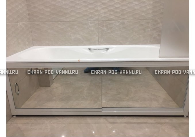 Раздвижной экран EUROPLEX Роликс Зеркальный – купить по цене 9700 руб. в интернет-магазине в городе Пенза картинка 12