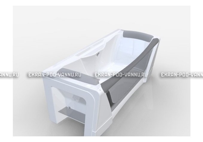 Прозрачная ванна 1MarKa Dolce Vita 180x80 – купить по цене 43200 руб. в интернет-магазине в городе Пенза картинка 3