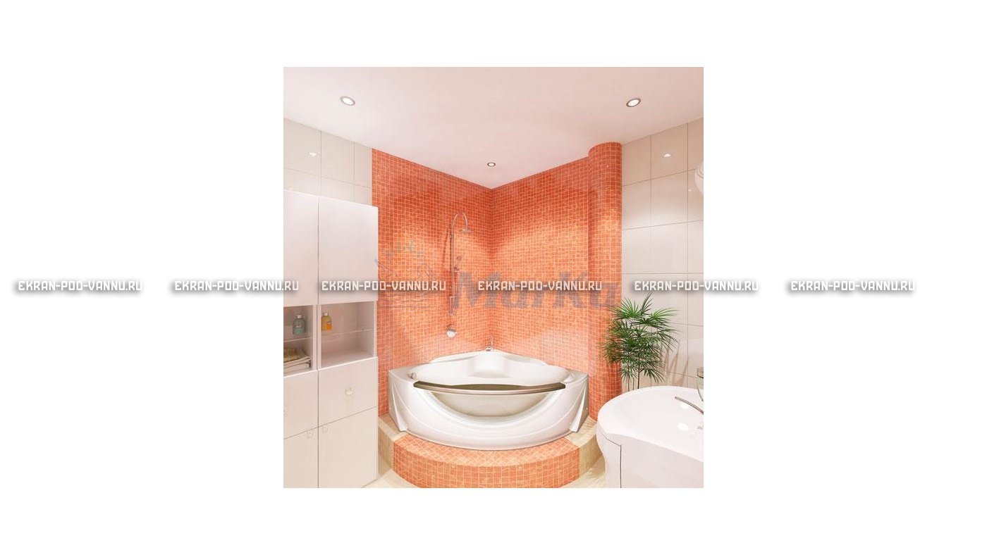 Акриловая ванна 1MarKa Grand Luxe 155х155 – купить по цене 39827 руб. в интернет-магазине в городе Пенза картинка 15
