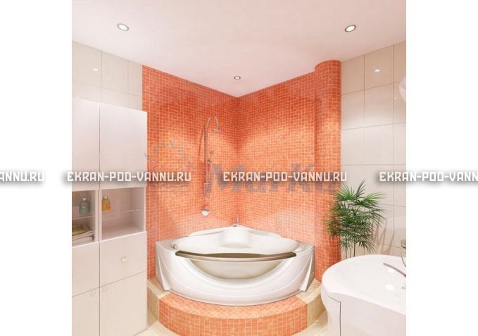 Акриловая ванна 1MarKa Grand Luxe 155х155 – купить по цене 39827 руб. в интернет-магазине в городе Пенза картинка 4