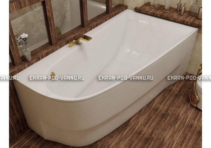Акриловая ванна Vayer Boomerang 160x90 – купить по цене 52780 руб. в интернет-магазине в городе Пенза картинка 1