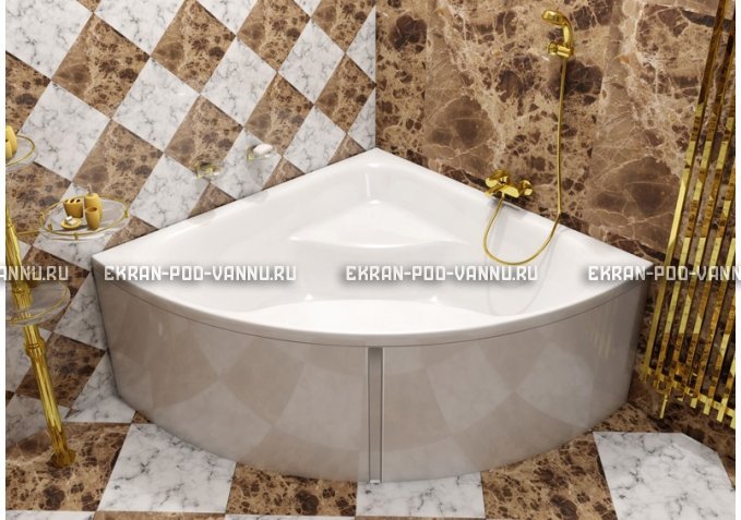 Акриловая ванна Vayer Persefona 140x140 – купить по цене 25230 руб. в интернет-магазине в городе Пенза картинка 1