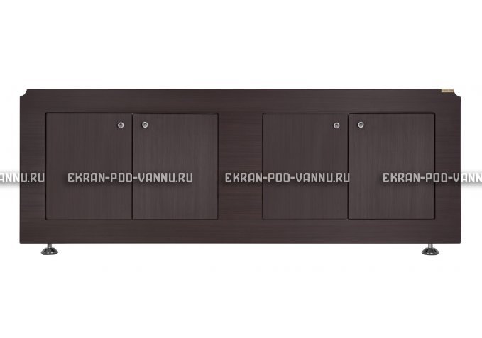 Экран VOD-OK Олимп 150 распашной - Венге – купить по цене 5230 руб. в интернет-магазине в городе Пенза картинка 1