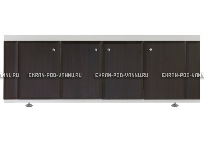 Экран распашной МДФ 150 - Венге – купить по цене 3170 руб. в интернет-магазине в городе Пенза картинка 2