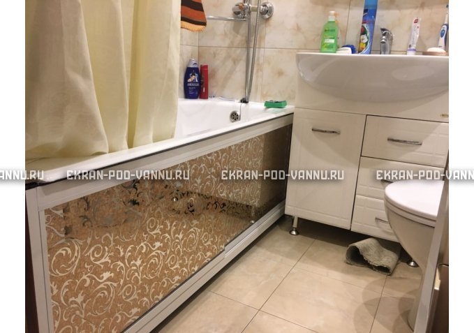 Раздвижной экран EUROPLEX Роликс Золото – купить по цене 12500 руб. в интернет-магазине в городе Пенза картинка 1