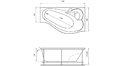 Акриловая ванна Relisan Isabella 170x90x60 – купить по цене 24130 руб. в интернет-магазине в городе Пенза картинка 17