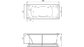 Акриловая ванна Relisan Loara 180x80 – купить по цене 23580 руб. в интернет-магазине в городе Пенза картинка 8