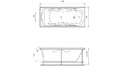 Акриловая ванна Relisan Marina 170x75 – купить по цене 15725 руб. в интернет-магазине в городе Пенза картинка 17