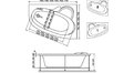 Акриловая ванна Relisan Ariadna 145x95 – купить по цене 23500 руб. в интернет-магазине в городе Пенза картинка 13