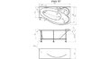 Акриловая ванна 1MarKa Gracia 160x95 – купить по цене 20300 руб. в интернет-магазине в городе Пенза картинка 17
