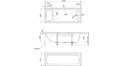 Акриловая ванна 1MarKa Modern 120x70 – купить по цене 7600 руб. в интернет-магазине в городе Пенза картинка 17