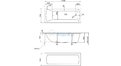 Акриловая ванна 1MarKa Modern 130x70 – купить по цене 8620 руб. в интернет-магазине в городе Пенза картинка 21