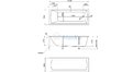 Акриловая ванна 1MarKa Modern 160x70 – купить по цене 9410 руб. в интернет-магазине в городе Пенза картинка 21