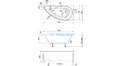 Акриловая ванна 1MarKa Piccolo 150х75 – купить по цене 11310 руб. в интернет-магазине в городе Пенза картинка 25