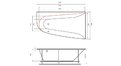 Акриловая ванна Vayer Boomerang 180x100 – купить по цене 53030 руб. в интернет-магазине в городе Пенза картинка 18