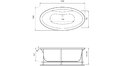 Акриловая ванна Vayer Beta 194x100 – купить по цене 56340 руб. в интернет-магазине в городе Пенза картинка 17